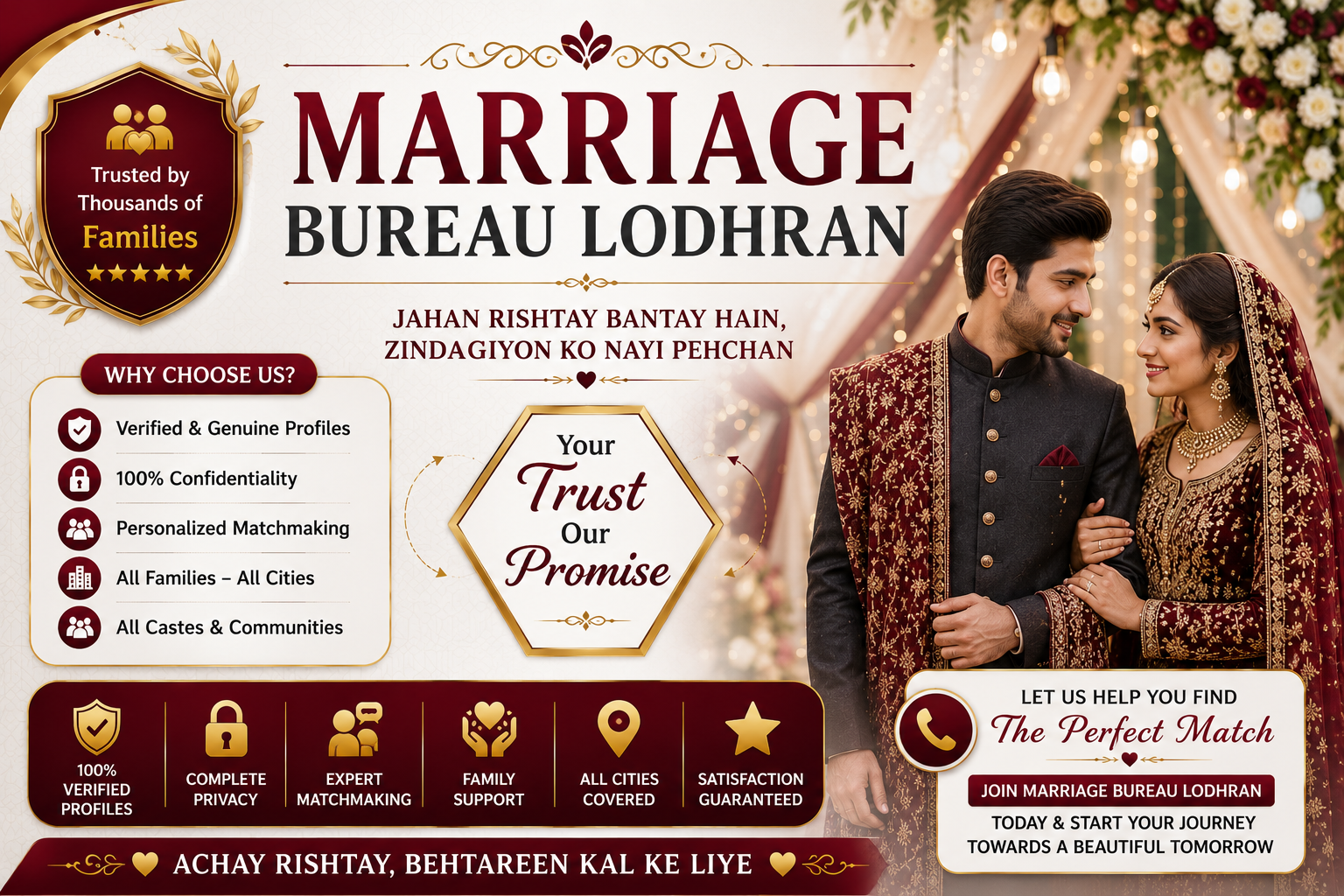 marriage bureau lodhran