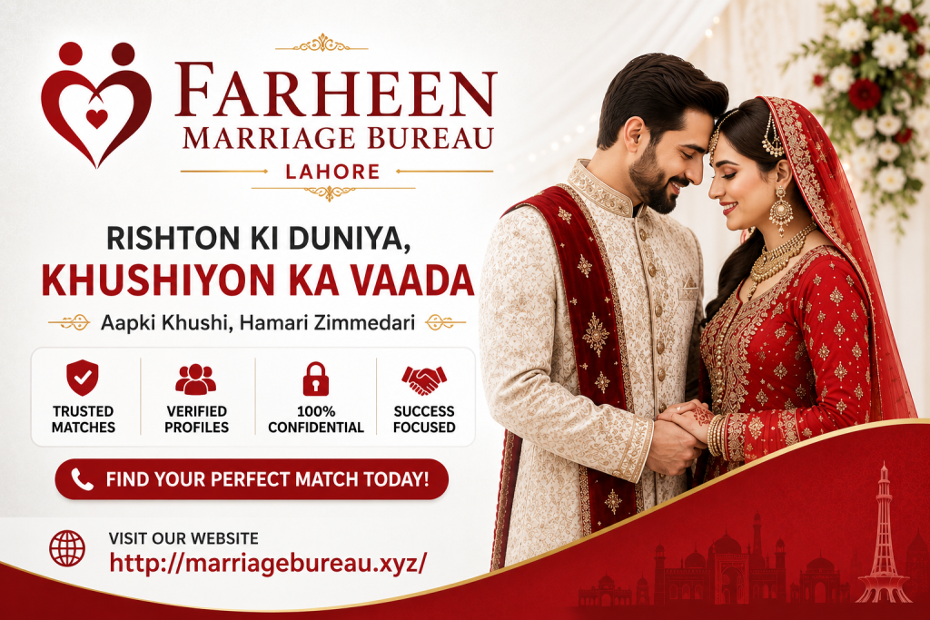 marriage bureau lahore